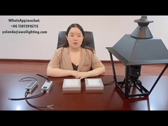 Villa lamp outoor led garden light with 5 year warranty driver and modular led