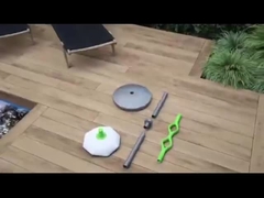 आउटडोर पोर्टेबल सौर एलईडी गार्डन लाइट