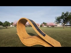 रिमोट कंट्रोल वाटरप्रूफ आउटडोर 8 वॉट मूवेबल सोलर एलईडी गार्डन लाइट