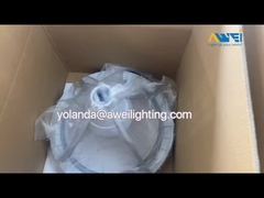 40W एलईडी गार्डन लाइट फिक्स्चर की ऊर्ध्वाधर स्थापना के लिए डिज़ाइन किया गया शीर्ष पोस्ट