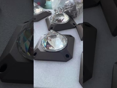 उच्च दक्षता सौर पैनल के साथ एलईडी सौर उद्यान प्रकाश।