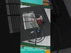 सौर ऊर्जा से चलने वाली आंगन की रोशनी स्थापित और शिपमेंट के लिए तैयार!