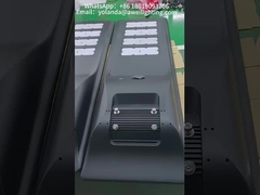 शहरी सड़कों में उपयोग की जाने वाली एमपीपीटी नियंत्रण प्रणाली के साथ एकीकृत सौर स्ट्रीट लाइट 4 माउल्स 60W।