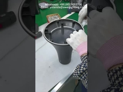 मर-कास्टिंग एल्यूमीनियम सोलर पोस्ट टॉप लाइट IP66 IK09 पार्क और शहरी सड़कों में प्रयुक्त।