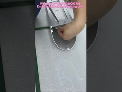 मर-कास्टिंग एल्यूमीनियम लघु एलईडी स्ट्रीट लाइट 50W वाटरप्रूफ सड़कों और सड़कों में प्रयुक्त।