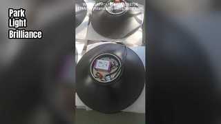 एलईडी पेंडेंट गार्डन लाइट डाई-कास्टिंग एल्यूमीनियम पार्कों में उपयोग की जाने वाली 5 साल की वारंटी।