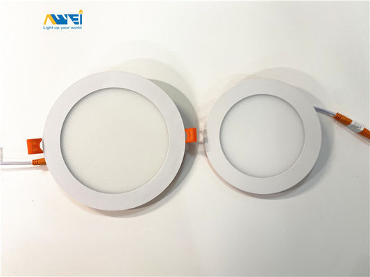 IP65 Recessed स्लिम एलईडी छत पैनल लाइट 3w 9w 12w 18w 24w