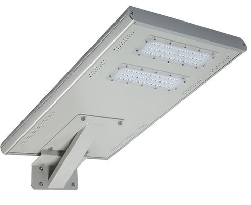 एल्यूमीनियम मिश्र धातु रिमोट कंट्रोल Ip65 50W 100W 150W ऑल इन वन सोलर एलईडी स्ट्रीट लाइट